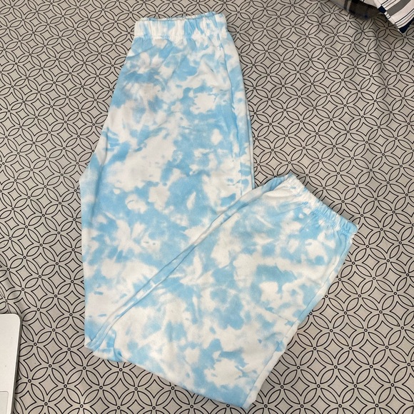 Brandy Melville Pants - Blue Tie Dye Joggers